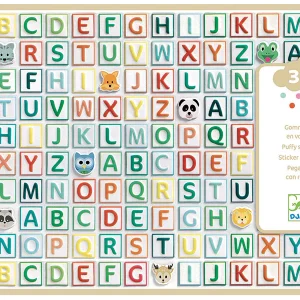 Gommettes alphabet