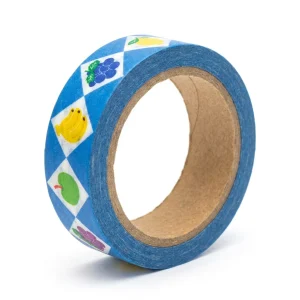 Masking Tape Verger bleu - 10 mètres - Fruit fries Design Lab